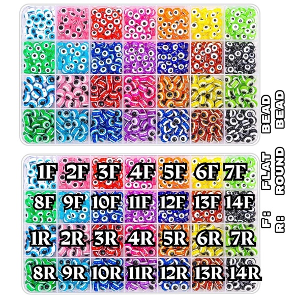 Pink 💗🧿 Evil Rye Badge Reel Charm - Picture 3 of 3